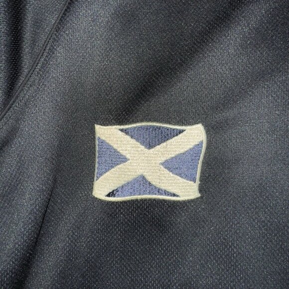 Vintage Dead Stock Scotland Soccer Jersey Striker Brand Size L New w/ Tags - Picture 6 of 8